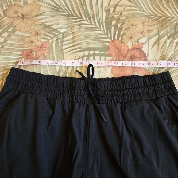 3/$25 Members Mark Travel Jogger Pants Drawstring Pockets XXL Black Comfortable - Picture 7 of 9